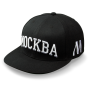 Бейсболка Первый Brand - Moskva Snap (black/white)