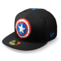 Бейсболка New Era - Captain America Logo In 59FIFTY