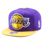 Бейсболка Mitchell & Ness - Los Angeles Lakers XL Logo 2 Tone Snapback