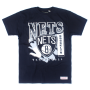 Футболка Mitchell & Ness - Brooklyn Nets Marquee Tee (black)