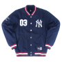 Куртка Majestic Athletic - New York Yankees Northover Fleece Letterman Jacket (navy)