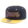 Бейсболка Mitchell & Ness - Los Angeles Lakers 2 Tone Elephant Flock Snapback