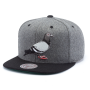 Бейсболка Mitchell & Ness - Staple x Mitchell & Ness Snapback (heather grey)