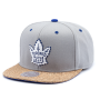 Бейсболка Mitchell & Ness - Toronto Maple Leafs Cork Visor Snapback