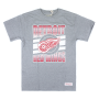 Футболка Mitchell & Ness - Detroit Red Wings Gradient Tee (grey heather)