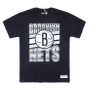 Футболка Mitchell & Ness - Brooklyn Nets Gradient Tee (black)