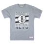 Футболка Mitchell & Ness - Brooklyn Nets Gradient Tee (grey heather)