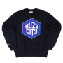 Толстовка Mitchell & Ness - Charlotte Hornets Buzz City Logo Crew
