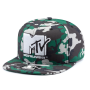 Бейсболка Starter Black Label - MTV All Over Print Icon Logo Snapback (camo)