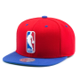 Бейсболка Mitchell & Ness - NBA Logoman 2 Tone Snapback (red/royal)