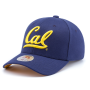 Бейсболка Mitchell & Ness - California Golden Bears Stretch Wool Fitted