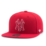 Бейсболка '47 Brand - New York Yankees No Shot Snapback (red)