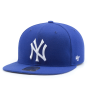Бейсболка '47 Brand - New York Yankees No Shot Snapback (royal/white)