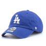 Бейсболка '47 Brand - Los Angeles Dodgers Clean Up (royal)