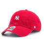 Бейсболка '47 Brand - New York Yankees Abate '47 Clean Up (red)