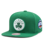 Бейсболка Mitchell & Ness - Boston Celtics Silicon Grass Snapback