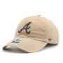 Бейсболка '47 Brand - Atlanta Braves Clean Up Khaki & Navy