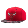 Бейсболка Mitchell & Ness - Chicago Bulls Diamond Snapback