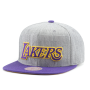 Бейсболка Mitchell & Ness - Los Angeles Lakers LA Crop Snapback
