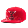 Бейсболка Mitchell & Ness - Chicago Bulls Squadra Snapback