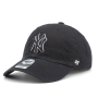 Бейсболка '47 Brand - New York Yankees Clean Up Black & White