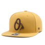 Бейсболка '47 Brand - Baltimore Orioles No Shot Snapback (wheat)