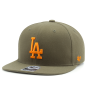 Бейсболка '47 Brand - Los Angeles Dodgers No Shot Snapback (sandalwood)