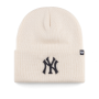 Шапка '47 Brand - New York Yankees Haymaker '47 Cuff Knit (natural)