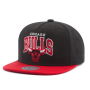 Бейсболка Mitchell & Ness - Chicago Bulls Arch Nubuck Snapback