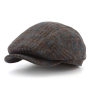 Кепка Stetson - Driver Harris Tweed (navy/green)