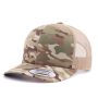 Бейсболка Flexfit - 6606MC Retro Trucker MultiCam (khaki)