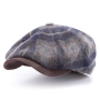 Кепка Stetson - Hatteras Lambswool Check (grey/navy)