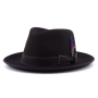 Шляпа Stetson - Fedora Woolfelt (black)