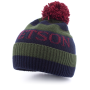 Шапка Stetson - Beanie Pompom (navy/green)