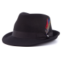 Шляпа Stetson - Trilby Woolfelt (black)