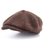 Кепка Stetson - Hatteras Harris Tweed (brown)