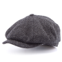 Кепка Laird Hatters - Herringbone Brooklyn (grey)