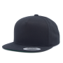 Бейсболка Flexfit - 6007 5 Panel Cotton Twill Snapback (black)
