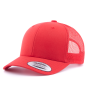 Бейсболка Flexfit - 6506 5-Panel retro Trucker (red)