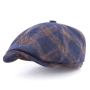 Кепка Stetson - 6-Panel Cap Wool Check (blue)