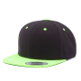 Бейсболка Flexfit - 6089MT Classic Snapback (black/neongreen)