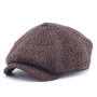 Кепка Wigens - Newsboy Retro Cap (dark brown)