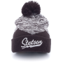 Шапка Stetson - Beanie Pompom (black)