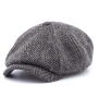 Кепка Wigens - Newsboy Retro Cap (dark grey)