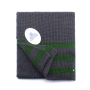 Шарф Hammaburg - Scarf Stripes (graphite/green)