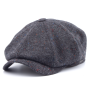 Кепка Wigens - Newsboy Retro Cap (dark grey)