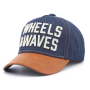 Бейсболка Wheels And Waves - Denim & Leather