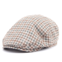 Кепка Stetson - Kent Houndstooth Check Silk/Virgin Wool (light brown)