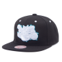 Бейсболка Mitchell & Ness - Charlotte Hornets White Popz Snapback