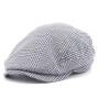 Кепка Stetson - Driver Cap Silk/Cotton Glencheck (navy/biege)